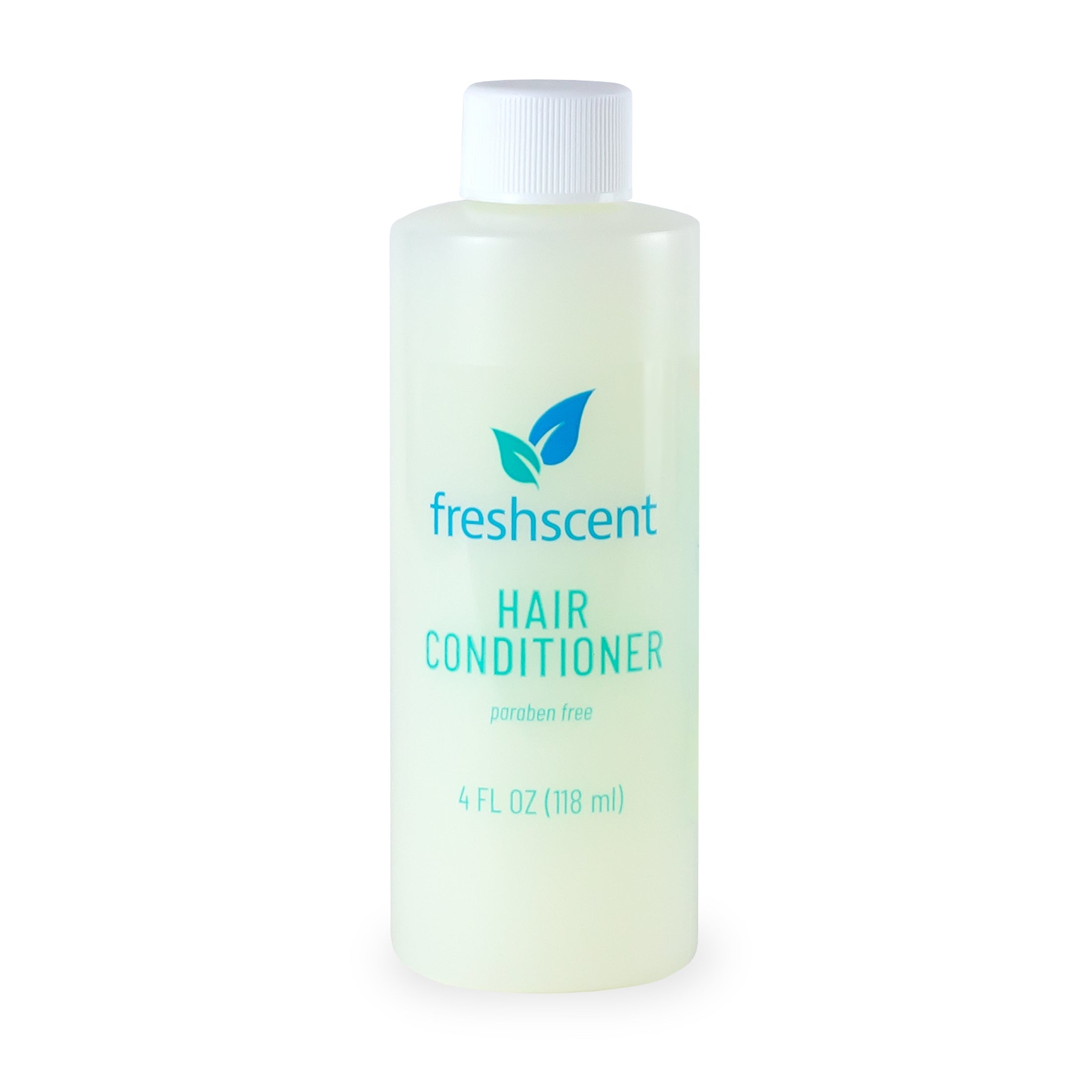 Bottle of Freshscent hair conditioner.